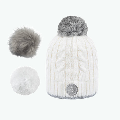 Bonnet Creamy Gin Blanc - Cabaia - - Cabaia