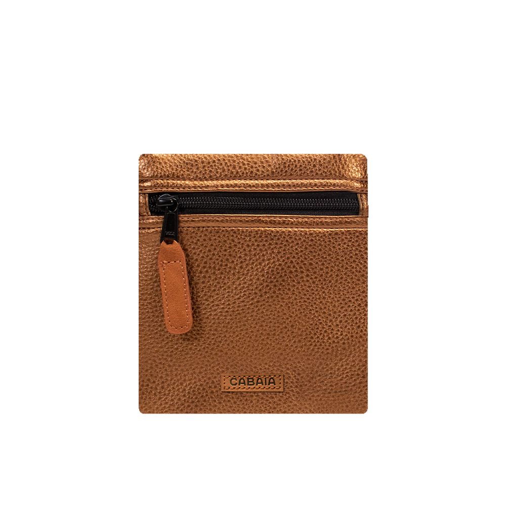 Pochette Cabaia Edimbourg S - Bleu Marine 15x13x1.5 Cm - Neuve Sous Emballage