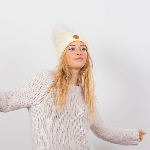 Bonnet Appletini Blanc cassé - Cabaia - - Cabaia