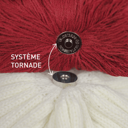 Bonnet Kir Royal Blanc - Polaire - Cabaia - - Cabaia