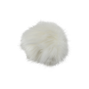 Pompon White Fur