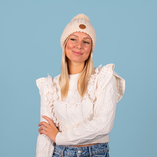 Bonnet Moscow Mule Crème - Cabaia - - Cabaia