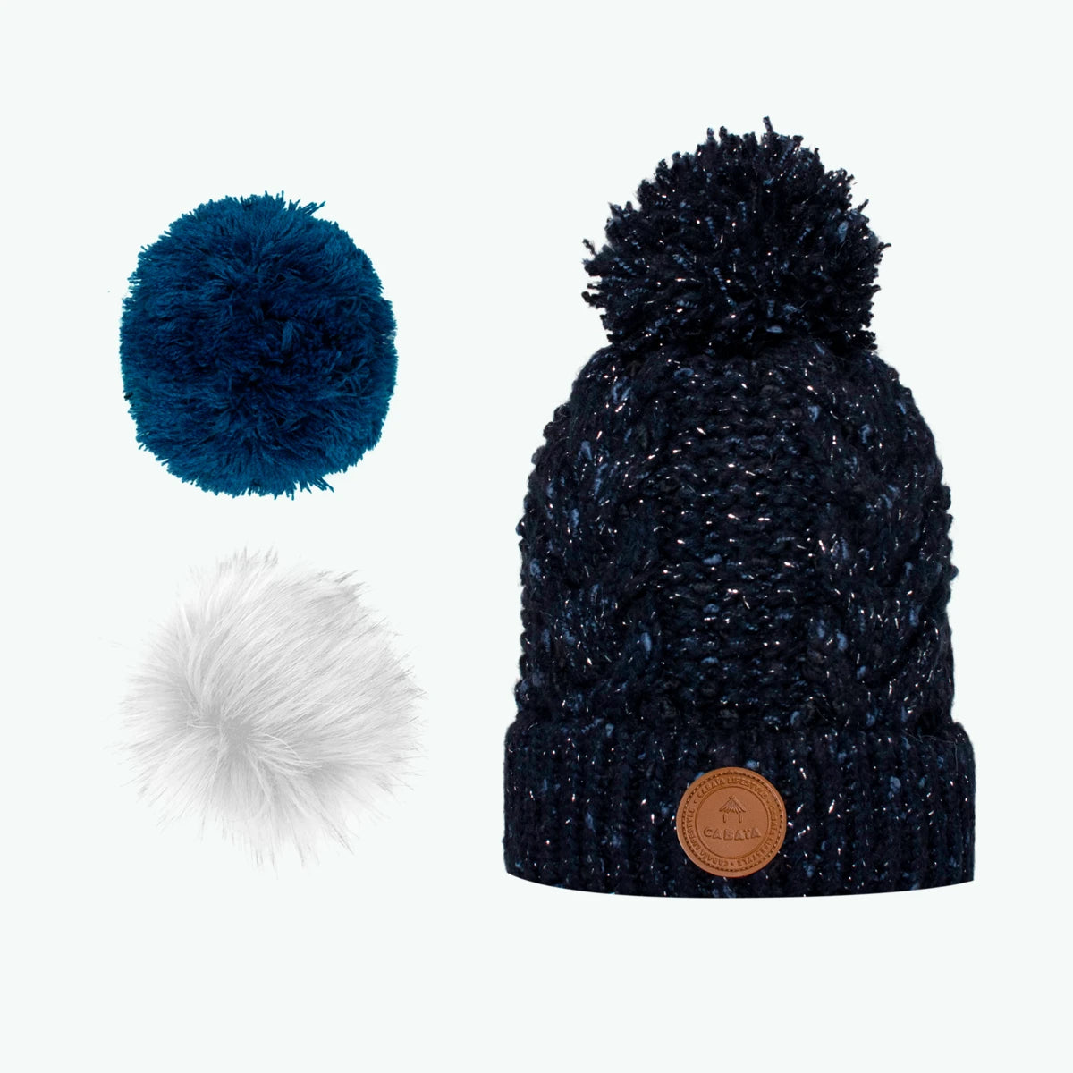 Bonnet Brick Lane Bleu marine - Polaire - Cabaia - 