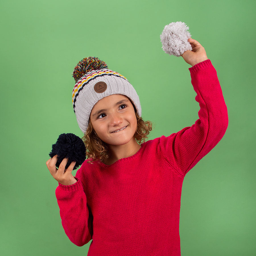 Bonnet Elephantini Gris clair - Cabaia - 