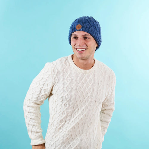 Bonnet Barbotage Bleu - Cabaia -  - Cabaia