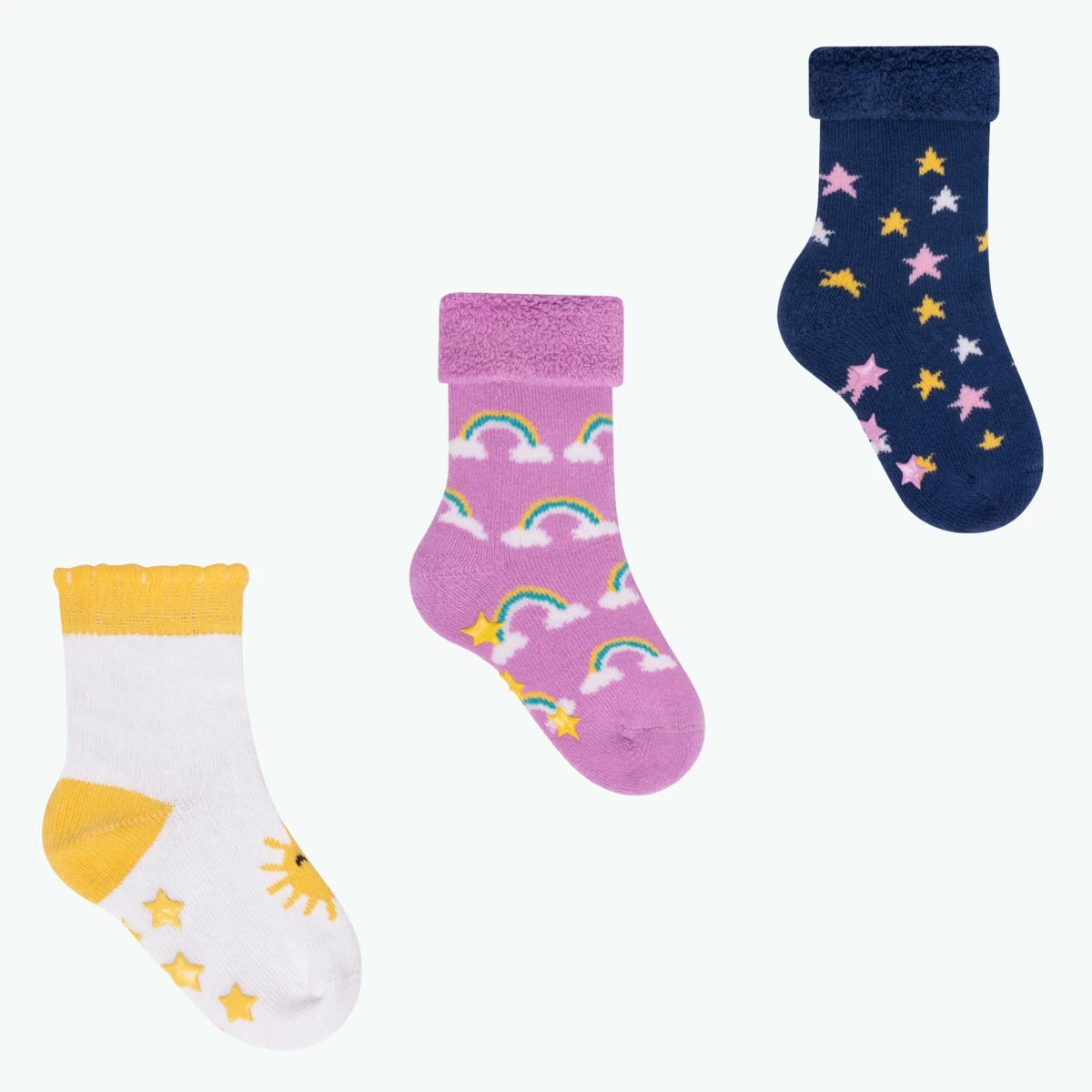 Chaussettes Let The Sunshine In - Pack de chaussettes bébé - Cabaia - 
