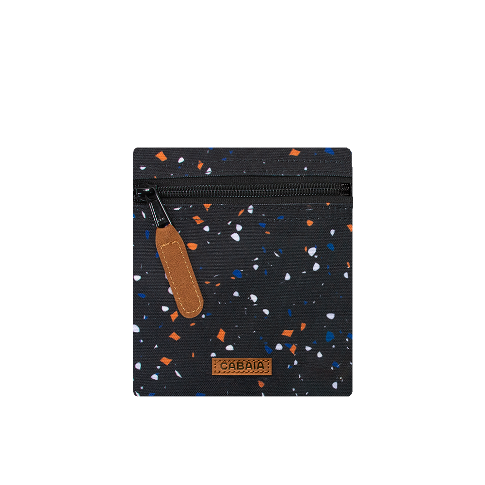 Grande Pochette Cabaia En Cuir Noir - Occasion Bon état, Style Unisexe Adulte