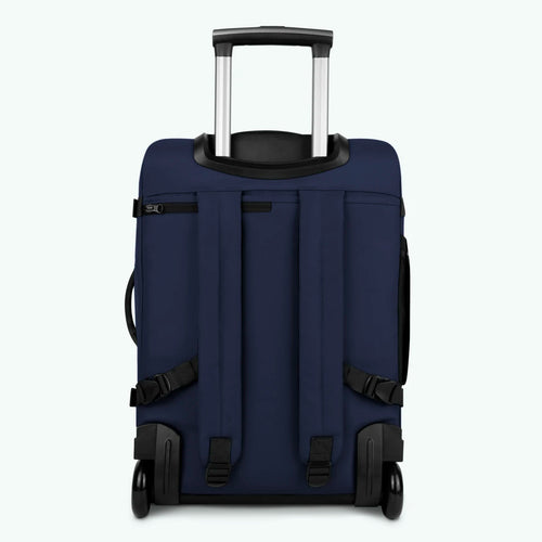 AIRPORT Grande Valise souple 75cm 4 roues FLYLINE bleu fonce pas cher AIRPORT Grande Valise souple 75cm 4 roues FLYLINE bleu fonce pas cher