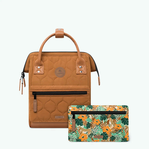 Sac à Dos CABAIA Bleu Foncé - Ville Et Ballade - Toile Imperméable - Fabriqué En France