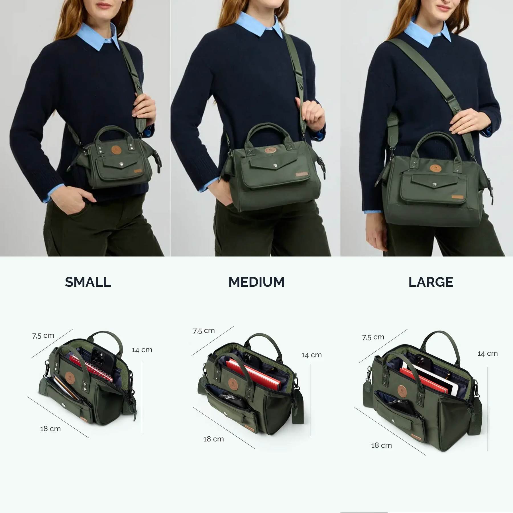 Crossbody Adventurer Medium Gold Coast - Cabaia - 