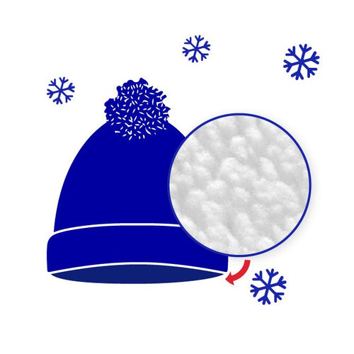 Bonnet Jus de Pomme Navy Enfant - Polaire - Cabaia -  - Cabaia