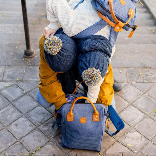 Bonnet Jus de Pomme Navy Enfant - Polaire - Cabaia -  - Cabaia