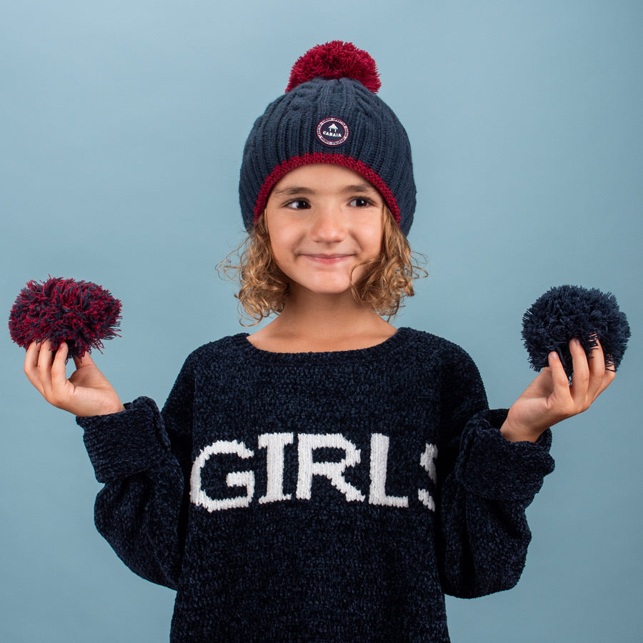 Bonnet Milky Navy - Cabaia - 