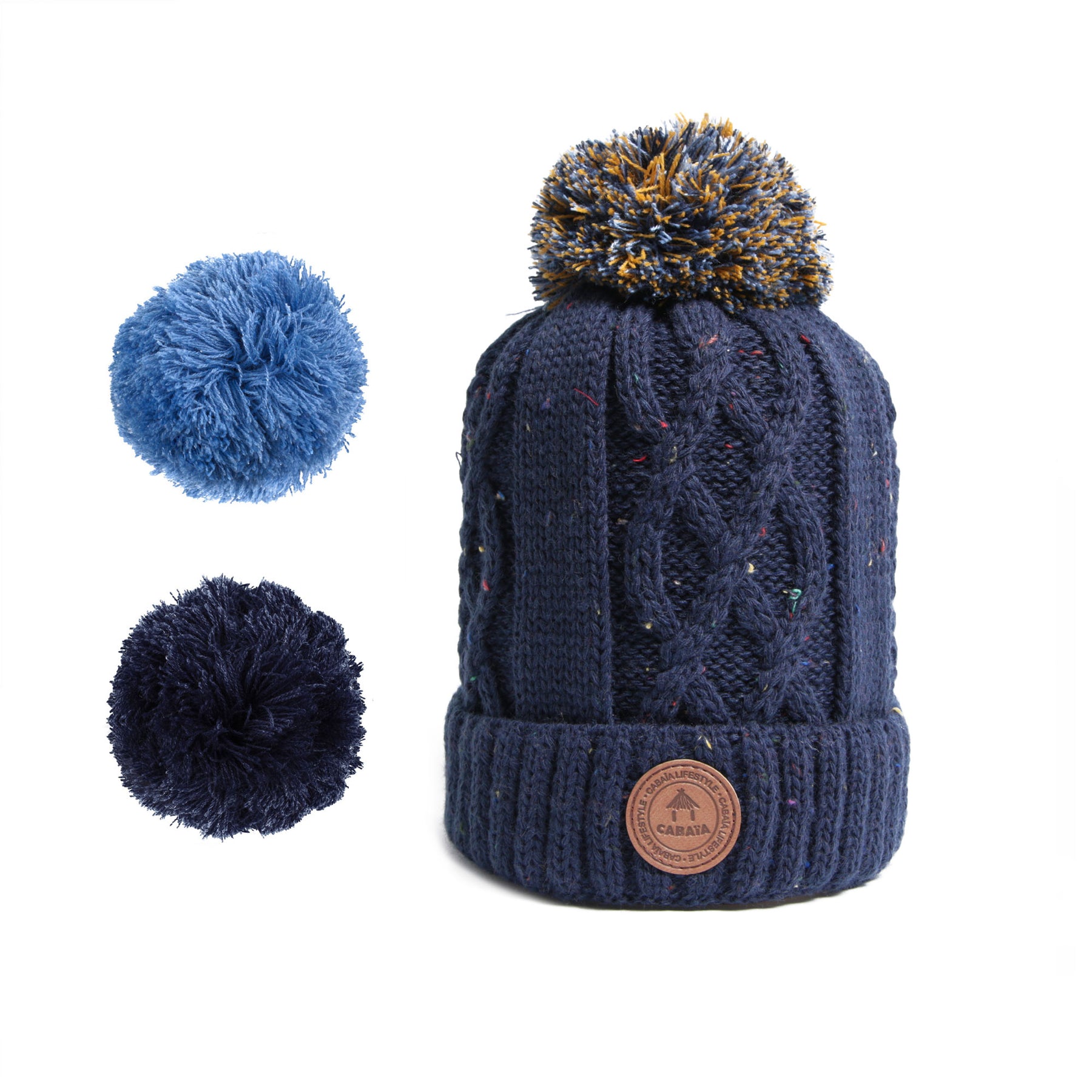 Bonnet Jus de pomme Navy Bébé - Cabaia - 