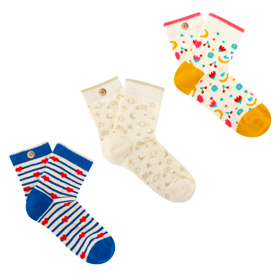 les-miniatures-pack-chaussettes-inseparables-pour-enfants