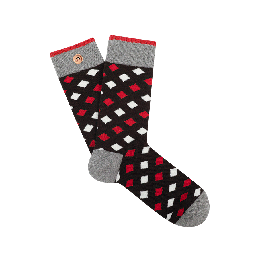 Chaussettes Anthony & Kate - Navy - Cabaia - 