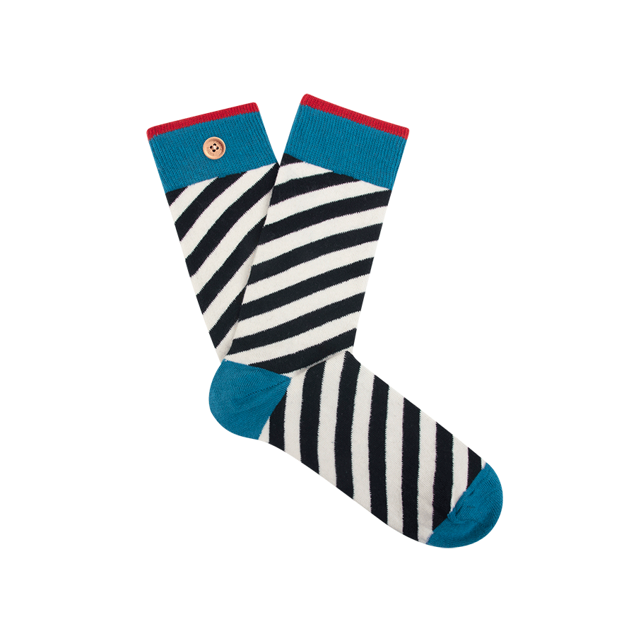 Chaussettes Hugo & Laura - Navy - Cabaia - 